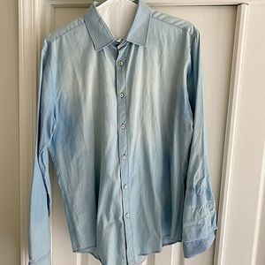 Zara light denim casual shirt
